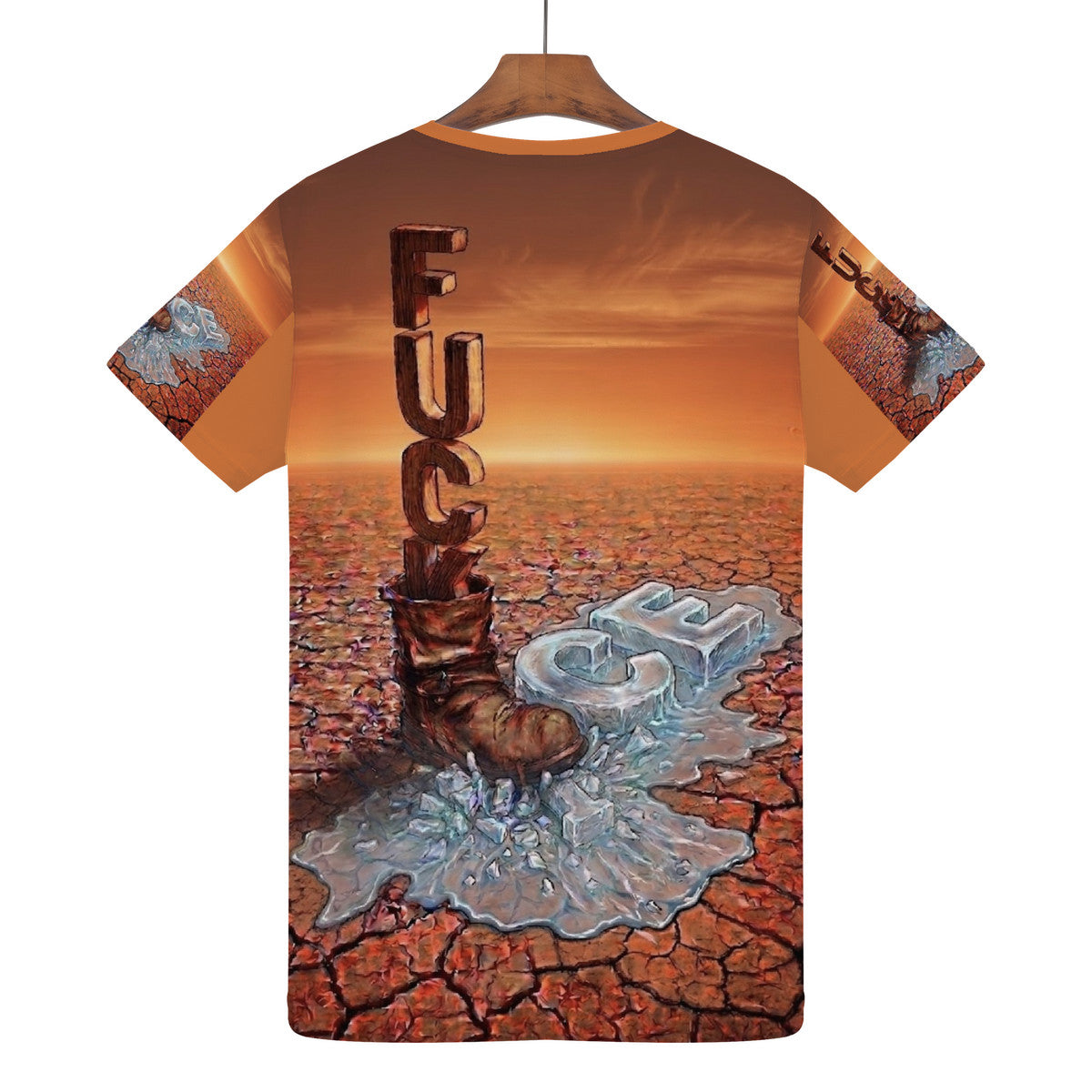 Fu*k Ice - Originnal Art by Craig Davoll - D61 Men's All Over Print T-Shirt