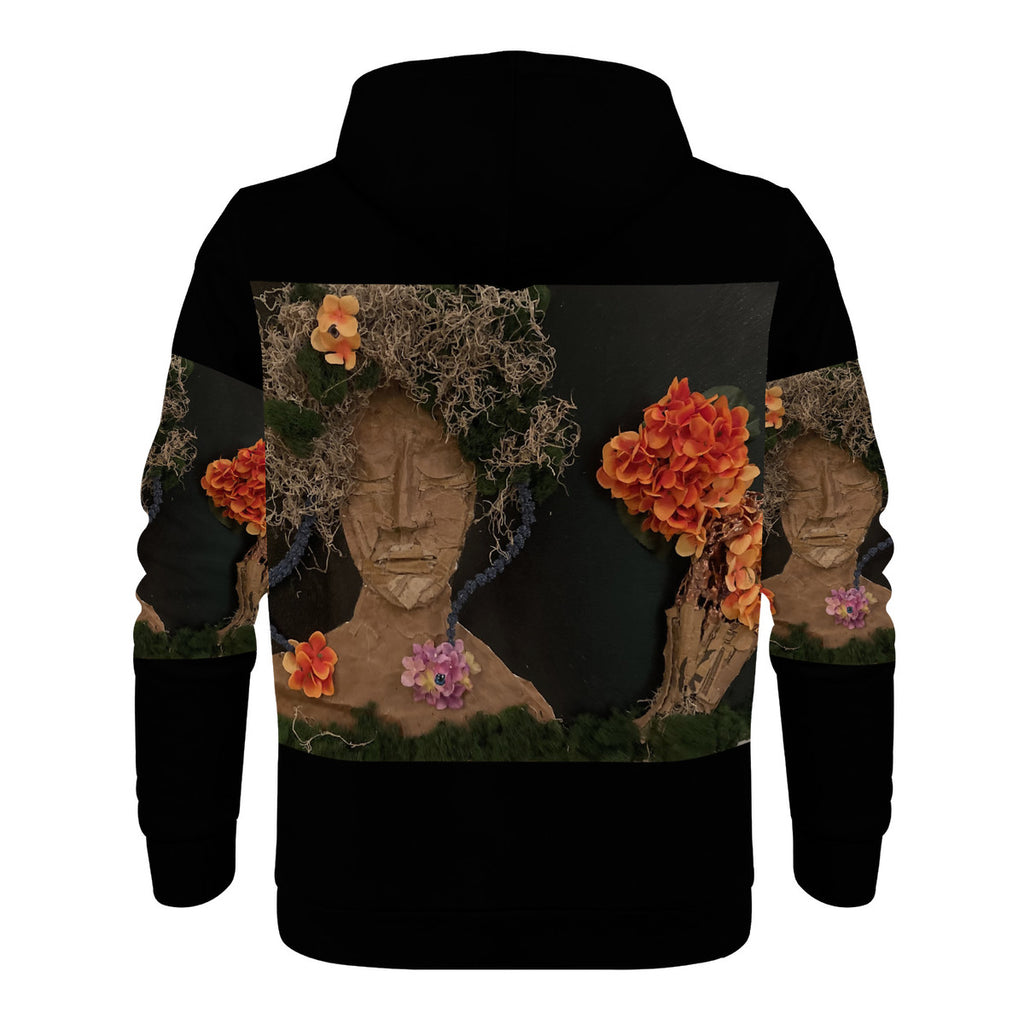 Come See Me - Original Artwork by Craig Davoll - Women's All Over Print Zip Hoodie