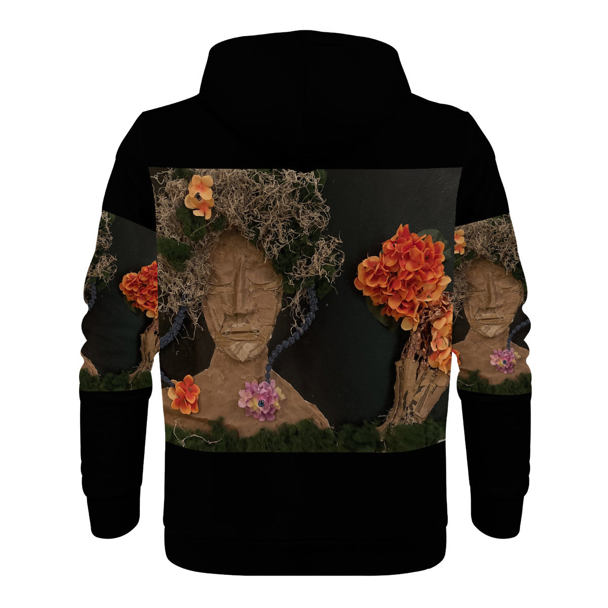 Come See Me - Original Artwork by Craig Davoll - Women's All Over Print Zip Hoodie