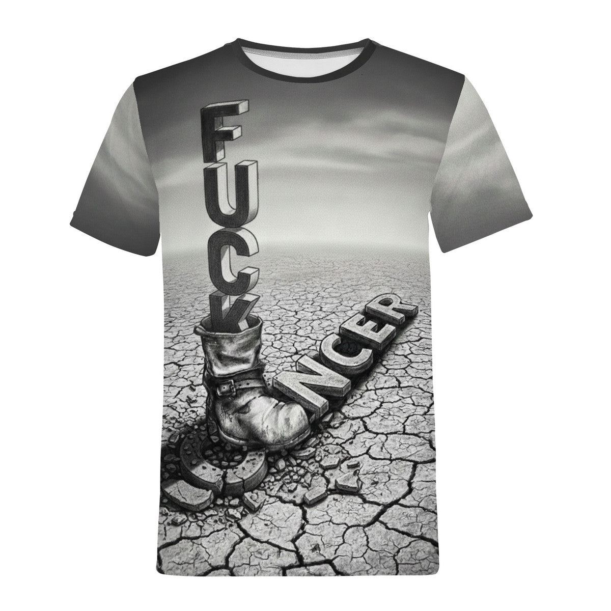Fu*k Cancer Men's All Over Print T-Shirt