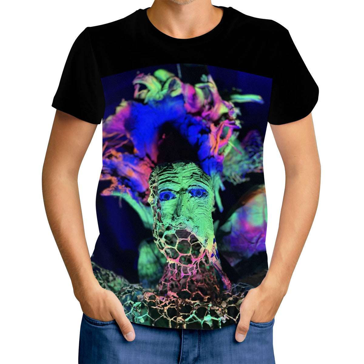 Nature Wins - As Above So Below - Original Artwork by Craig Davoll - Men's T-shirt