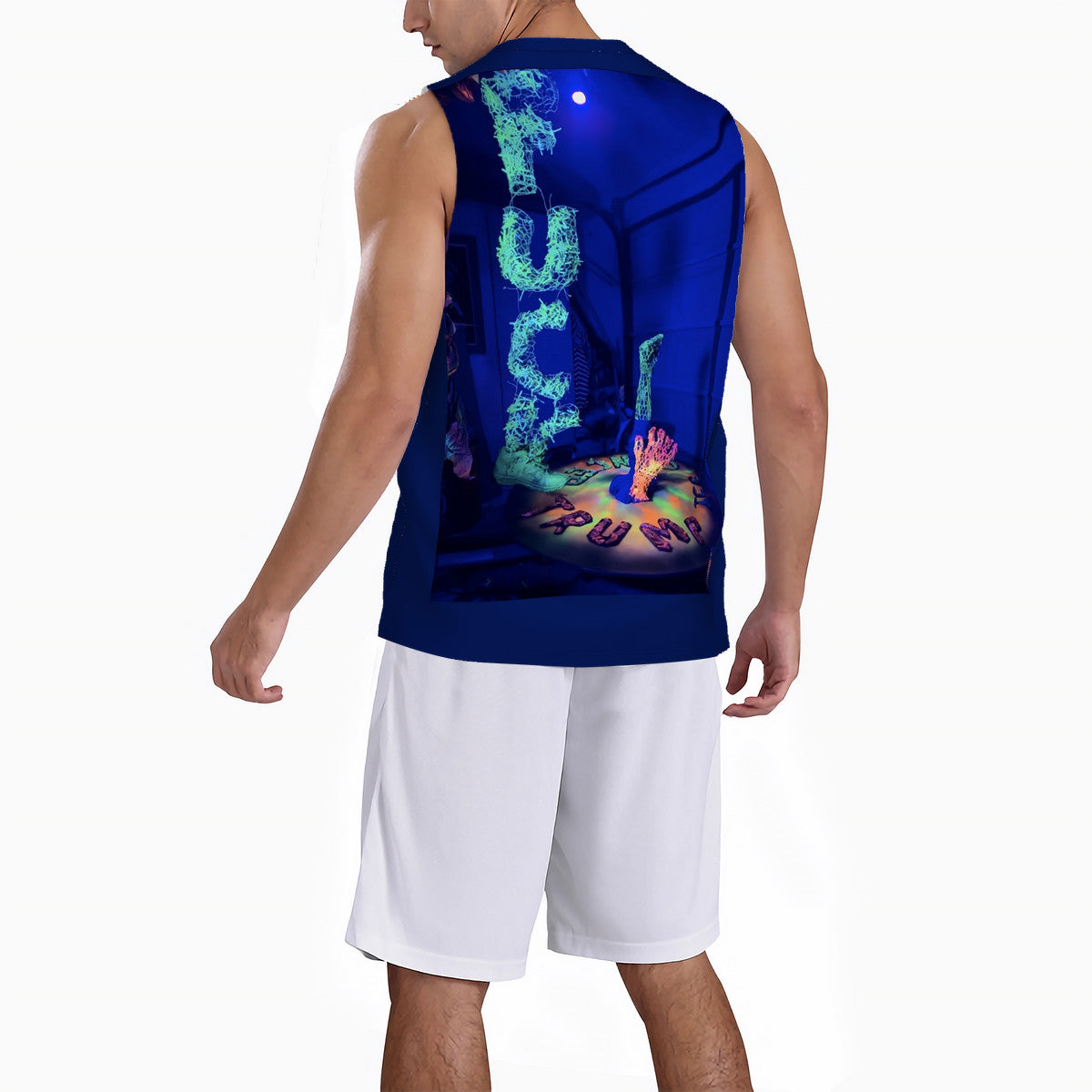 Fu*k Trump - Original Artwork by Craig Davoll - Men’s Basketball Tops Jersey