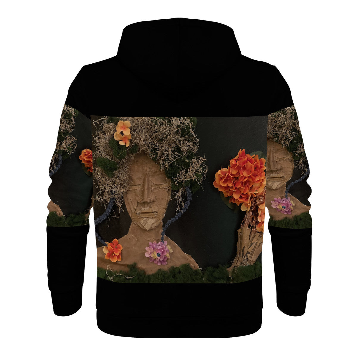 Come See Me - Original Artwork by Craig Davoll - Men's All Over Print Zip Hoodie