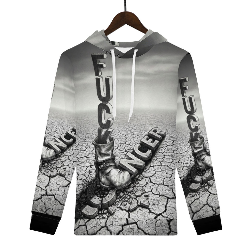 Fu*k Cancer - Men's All Over Print Hoodie