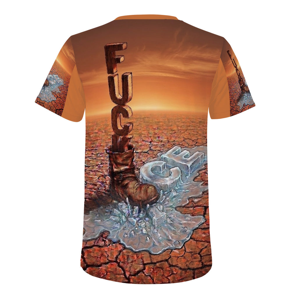 Fu*k Ice - Originnal Art by Craig Davoll - D61 Men's All Over Print T-Shirt