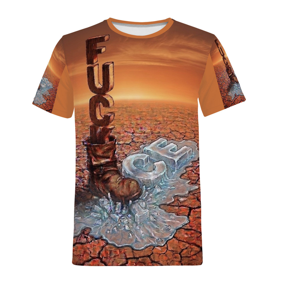 Fu*k Ice - Originnal Art by Craig Davoll - D61 Men's All Over Print T-Shirt
