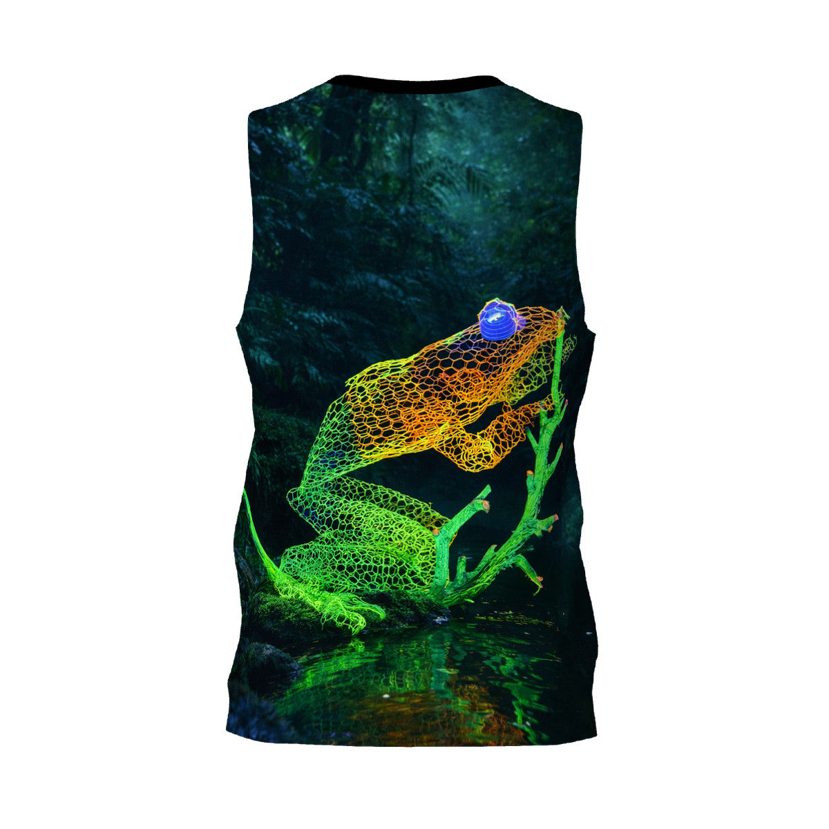 Feeling Froggy - Original Art by Craig Davoll - Men’s Basketball Tops Jersey