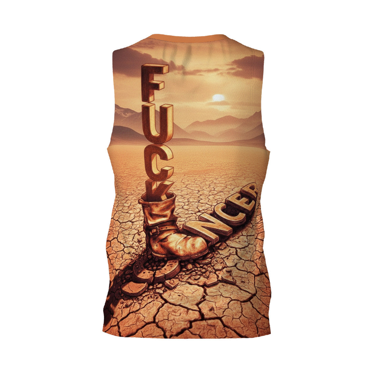 F*ck Cancer - Original Art by Craig Davoll - Men’s Basketball Tops Jersey