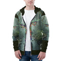 Phoenix Rising - Original Art by Craig Davoll -  Men's All Over Print Zip Hoodie