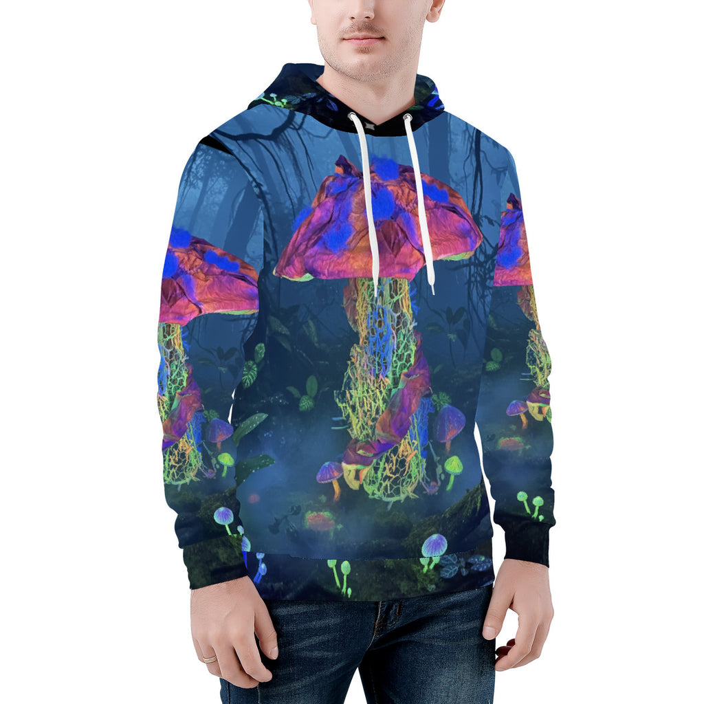 Mycel - Original Art by Craig Davoll - Men's All Over Print Hoodie