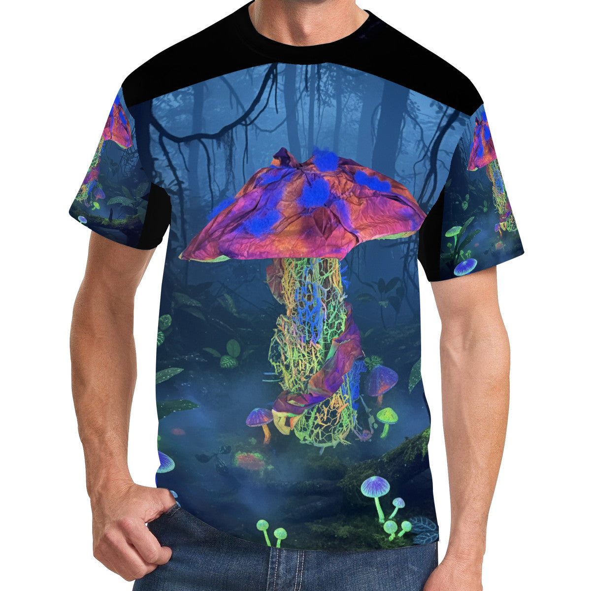 Mycel - Original Art by Craig Davoll - Men's All Over Print T-Shirt