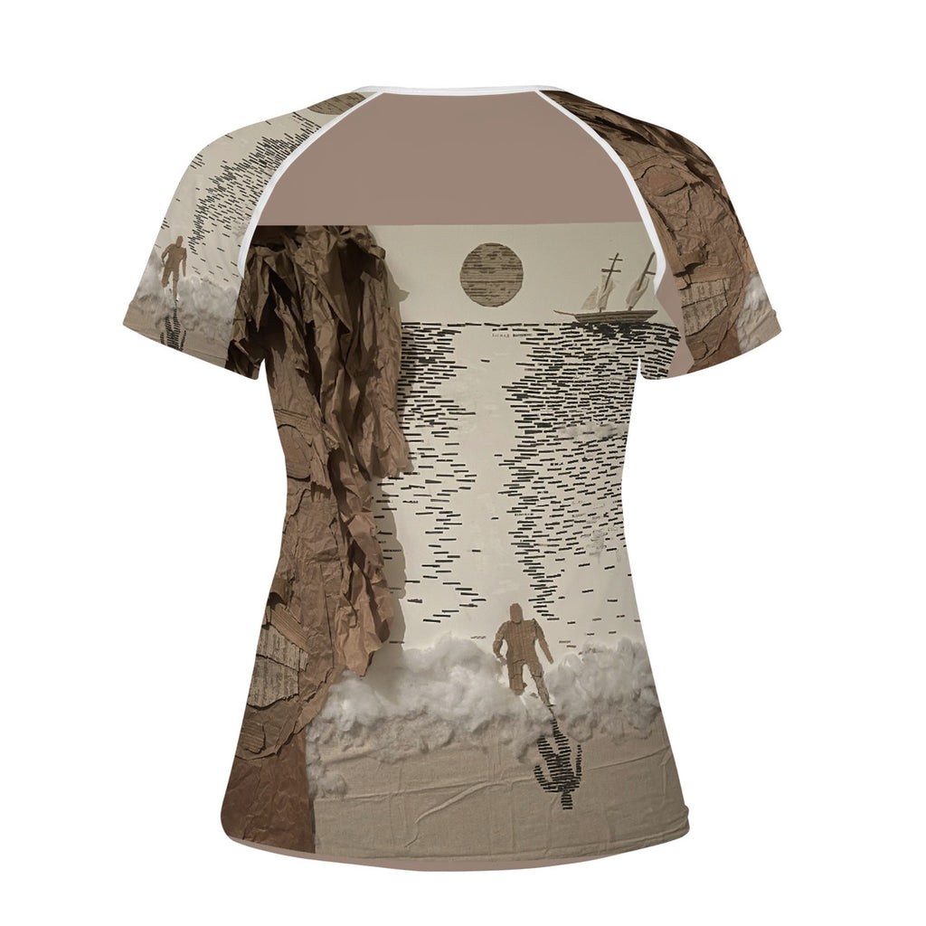 Midnight Run - Original Artwork by Craig Davoll - Women's All-Over Print T shirt