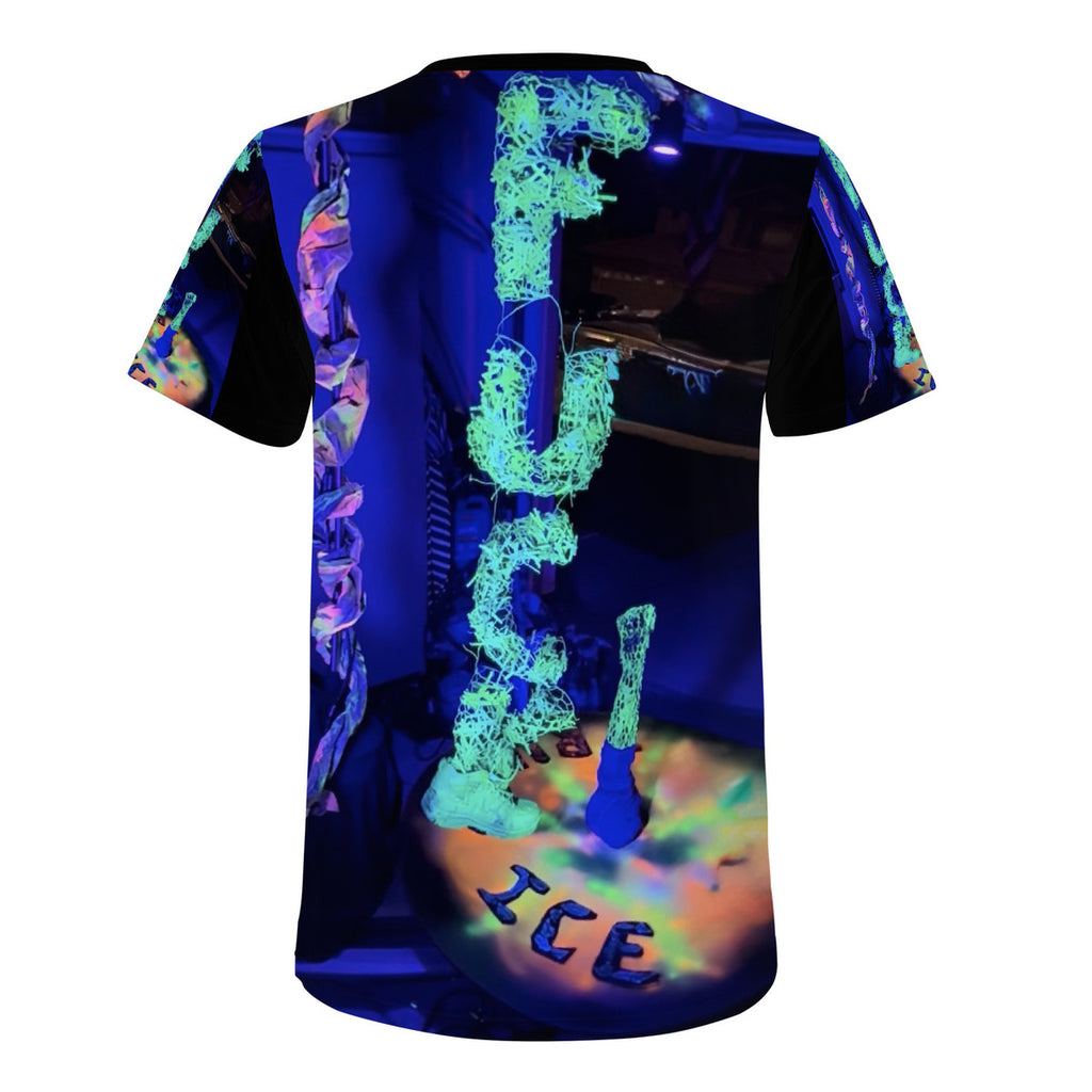 Fu*k Ice - Original Art by Craig Davoll - D61 Men's All Over Print T-Shirt