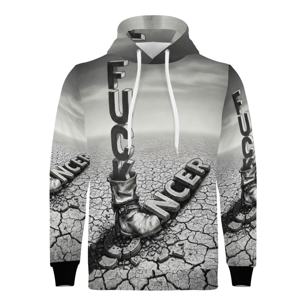 Fu*k Cancer - Men's All Over Print Hoodie
