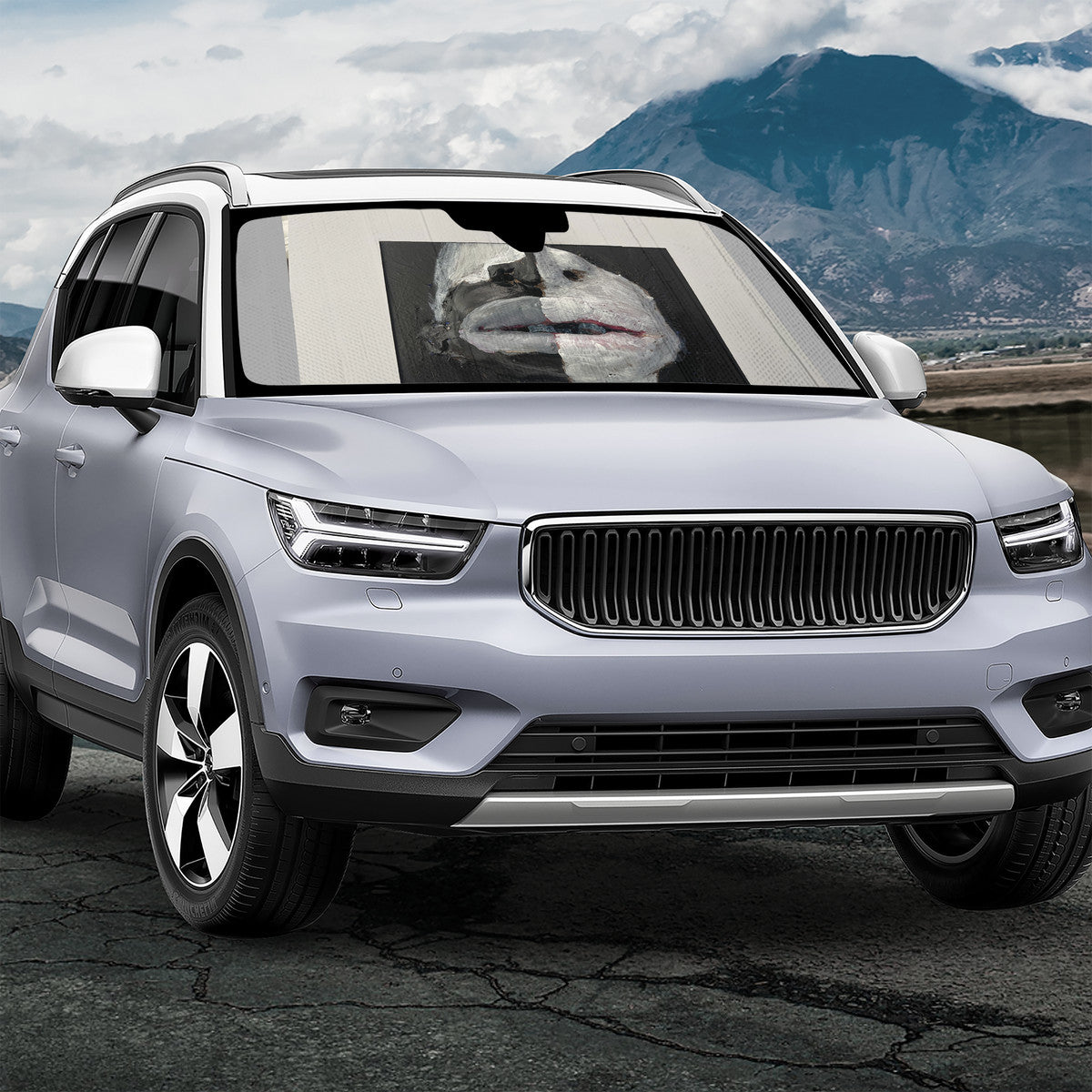 The Warrior - Original Artwork by Craig Davoll - Auto Sun Shades
