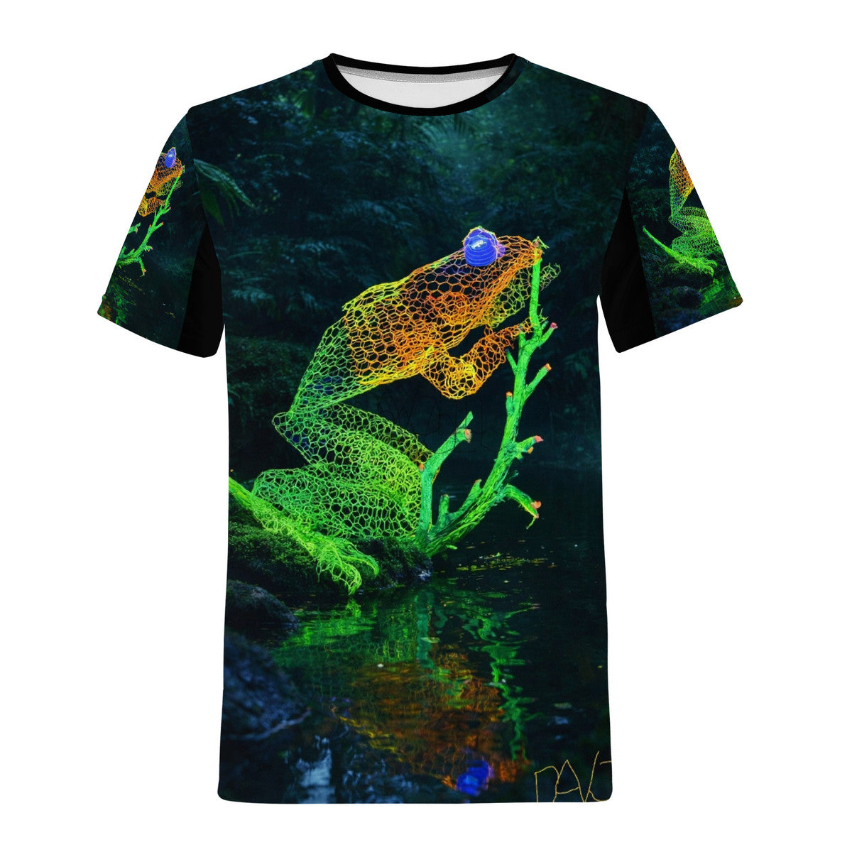 Feeling Froggy - Original Artwork by Craig Davoll - Men's All Over Print T-Shirt