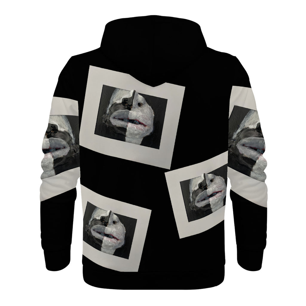 The Warriors - Original Artwork by Craig Davoll -  Women's All Over Print Zip Hoodie