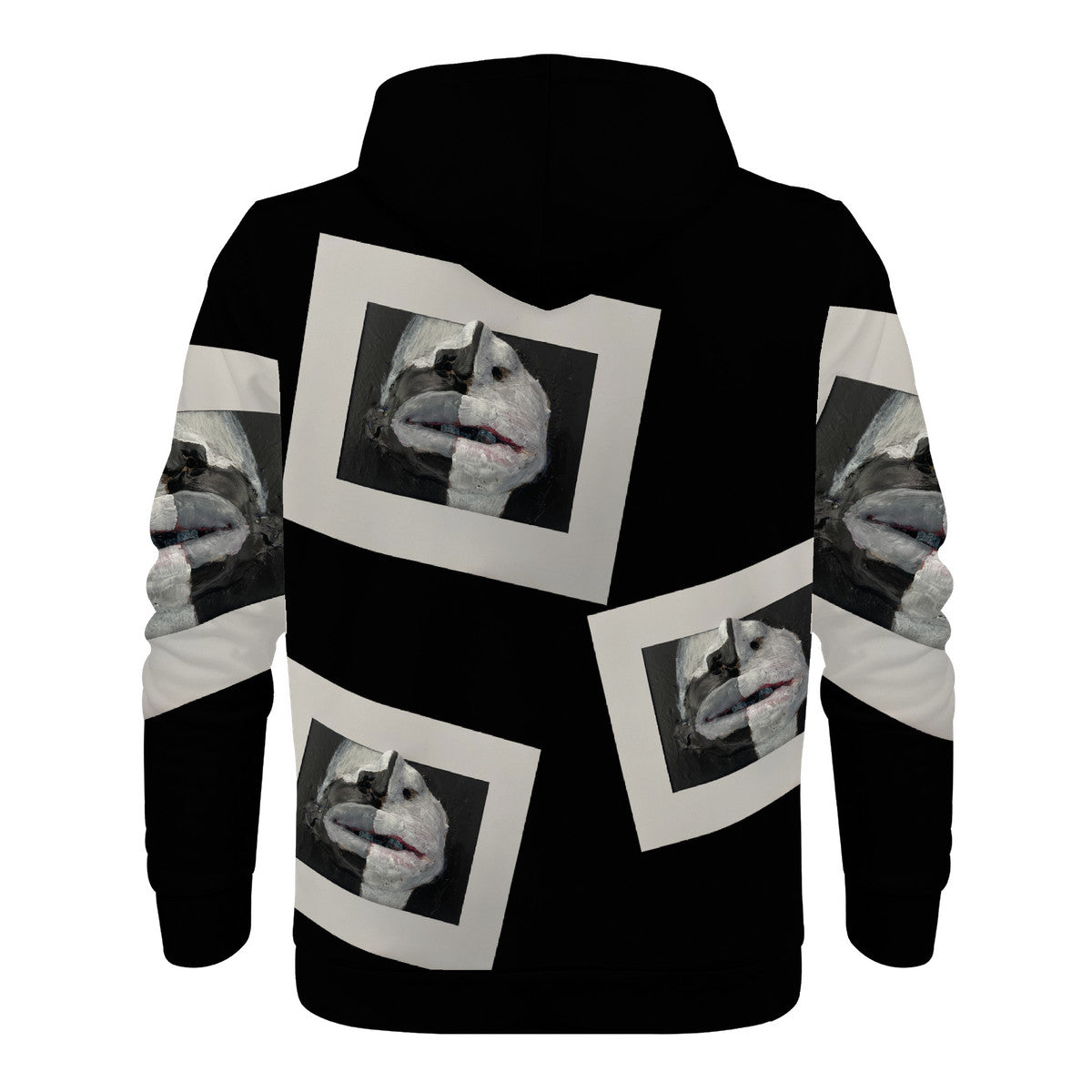 The Warriors - Original Artwork by Craig Davoll -  Women's All Over Print Zip Hoodie