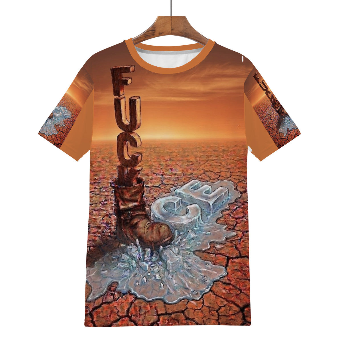Fu*k Ice - Originnal Art by Craig Davoll - D61 Men's All Over Print T-Shirt