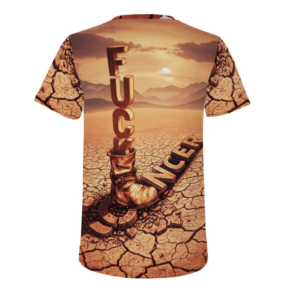 Fu*k Cancer - Men's All Over Print T-Shirt