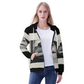 The Warrior - Original Artwork by Craig Davoll - Women's All Over Print Zip Hoodie
