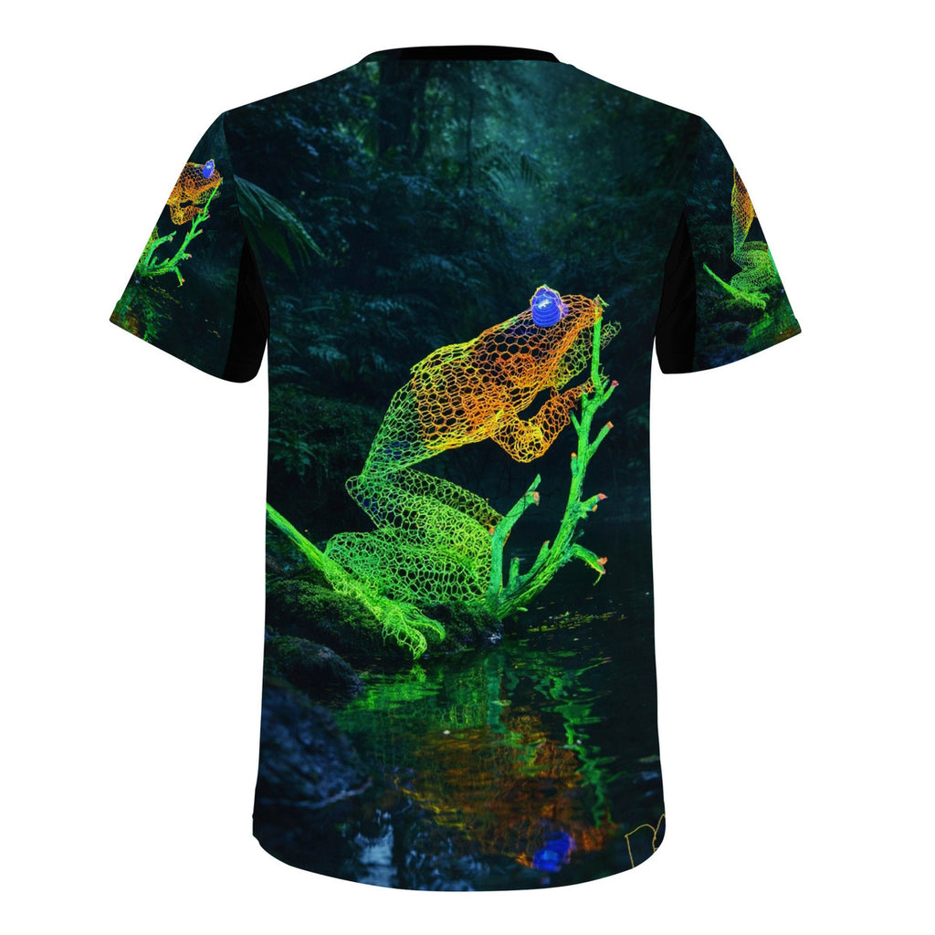 Feeling Froggy - Original Artwork by Craig Davoll - Men's All Over Print T-Shirt